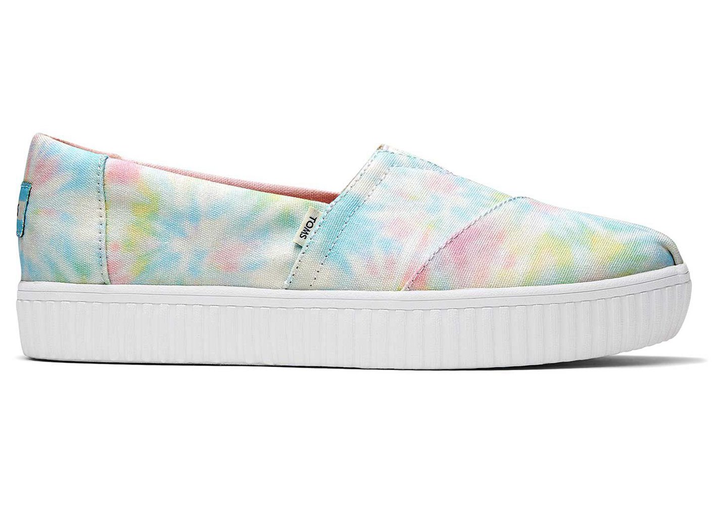 Toms Alpargata Indio Slip On Espadrille White - Womens - 90136-PKGQ